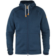 Sudadera de hombre Fjällräven Övik Fleece Hoodie M azul Navy