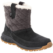 Botas de invierno para mujer Jack Wolfskin Queenstown Texapore Boot W negro/gris phantom / grey