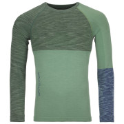 Camiseta de hombre Ortovox Merino Competition LS M verde/verde claro Greenisarblend