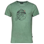 Camiseta de hombre Chillaz Homo Mons Velo khaki green washed