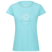 Camiseta de mujer Regatta Wmns Breezed III azul Amazonite