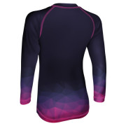 Camiseta funcional para niños WAMU Mozaika purple