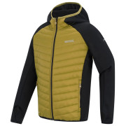 Chaqueta para niños Regatta Junior Andreson Hybrid BlkWdBrown