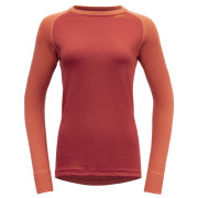 Camiseta funcional de mujer Devold Expedition Shirt W naranja Beauty/Coral