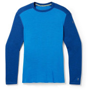 Camiseta funcional de hombre Smartwool M Classic Thermal Merino Base Layer Crew Boxed azul Blueberry Hill-Laguna Blue