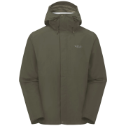 Chaqueta de hombre Rab Downpour Jacket verde