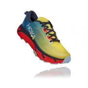 Zapatillas de carrera para hombre Hoka Mafate Speed 3 azul/amarillo ProvincialBlue/Fiesta