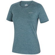 Camiseta de mujer MOOA UV-Protect turquesa deep teal