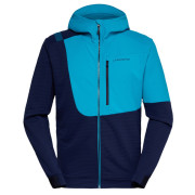 Sudadera de hombre La Sportiva Mood Hoody M azul oscuro Deep Sea/Tropic Blue