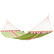 Hamaca con postes La Siesta Fruta Single verde Kiwi