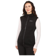 Chaleco de mujer Kilpi Enia-W negro BLK