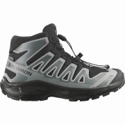Calzado para niños Salomon Xa Pro Mid Wp J Black-Sedona Sage-Wrought Iron negro/gris Black / Sedona Sage / Wrought Iron