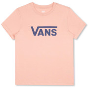 Camiseta de mujer Vans Wm Drop V Ss Crew-B rosa Peach Beige