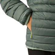 Chaqueta de invierno para niños Regatta Junior Hooded Marizion Dark Forrest Green