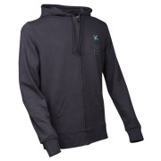 Sudadera de hombre Hiko Respect Zip Up Hoodie gris