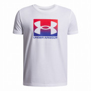 Camiseta para niños Under Armour B BOXED SPORTS UPDATE SS blanco White