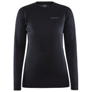 Camiseta funcional de mujer Craft Core Warm Baselayer Ls negro Black