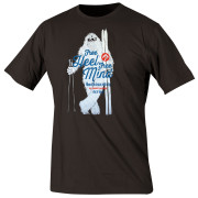 Camiseta de hombre Direct Alpine Crack 5.0 negro/blanco Black(Backcountry)