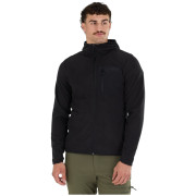 Sudadera funcional de hombre Fundango Nagano Full Zip Hoodie negro black