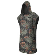 Poncho Matador Towel Poncho verde oscuro Marble floral