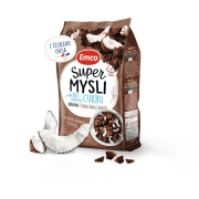 Müsli Emco Super muesli sin azúcar añadido chocolate y coco 500g