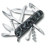 Cuchillo Victorinox Huntsman Navy Camo azul oscuro