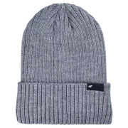 Gorro de invierno 4F Cap M470 gris MIDDLE GREY MELANGE