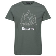 Camiseta de hombre Regatta Cline VII verde oscuro Dark Forest Green Mountain