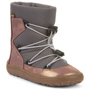 Calzado para niños Froddo Barefoot Tex Track Wool Grey/Pink gris/rosa grey/pink