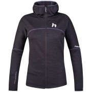 Sudadera de mujer Hannah Meda Hoody gris/violeta anthracite mel