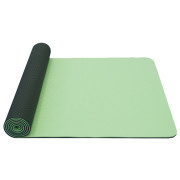 Colchoneta Yate Yoga Mat dvouvrstvá TPE verde/verde claro