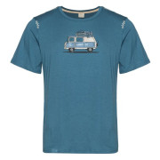 Camiseta de hombre Chillaz Bozen Climber's Life azul Blue