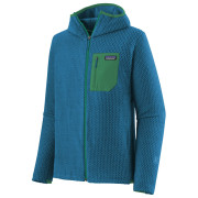 Chaqueta de hombre Patagonia R1 Air Full Zip Hoody azul Vessel Blue