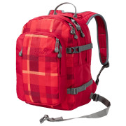 Mochila para niños Jack Wolfskin Berkeley S rojo IndianRedWovenCheck