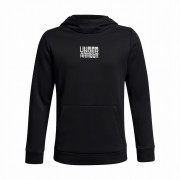 Sudadera para niños Under Armour Armour Flc Retro Grphc HD negro Black
