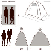 Dormitorio Outwell Free Standing Inner