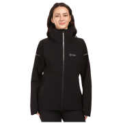 Chaqueta impermeable para mujer Kilpi Hurricane-W negro BLK