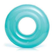 Flotador Intex Transparent Tubes 59260NP turquesa aqua