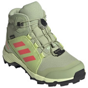 Calzado para niños Adidas Terrex Mid Gtx K verde claro maglim/turbo/cblack