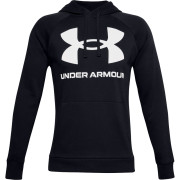 Sudadera de hombre Under Armour Rival Fleece Big Logo HD negro Black//OnyxWhite