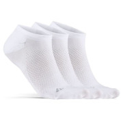 Calcetines Craft Core Dry Footies 3-Pack blanco White