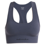 Sujetador deportivo Icebreaker Women Merino Seamless Active Bra gris Graphite