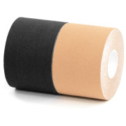 Cintas kinesiológicas BronVit Sport Kinesio Tape set negro/beige