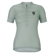 Maillot de ciclismo para mujer Scott Jersey W's Endurance LT SS verde/gris spray grey