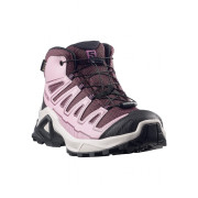 Calzado para niños Salomon X Ultra Mid Gtx J Huckleberry-Dawn Pink-Concord Grape