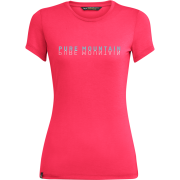 Camiseta de mujer Salewa PURE M. DRI-REL W S/S TEE rosa RougeRedMelange