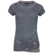 Camiseta de mujer Chillaz Fancy Little Dot 2021 gris IndigoBlueStripesWashed