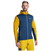 Sudadera funcional de hombre Kilpi Sevelen azul/amarillo gold