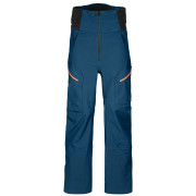 Pantalones de hombre Ortovox 3L Guardian Shell Pants M azul petrol blue