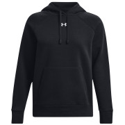 Sudadera de mujer Under Armour Rival Fleece Hoodie negro Black / / White